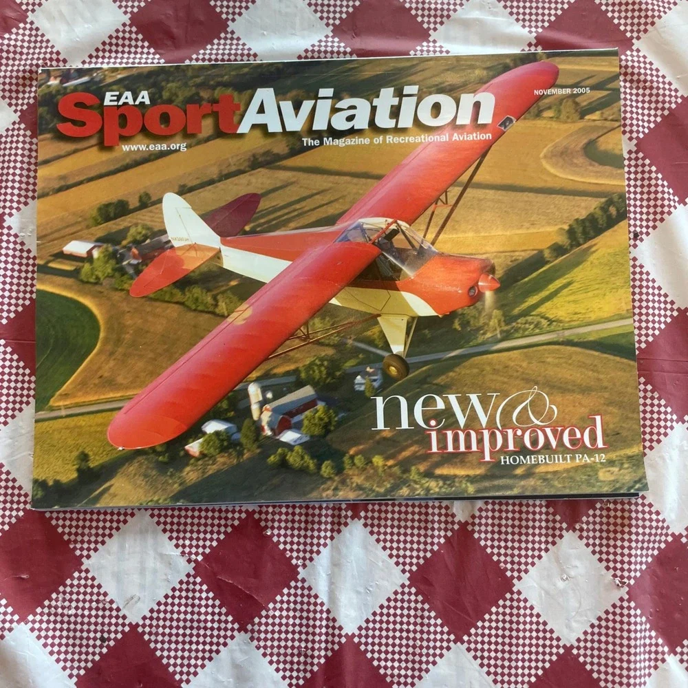 EAA Sport Aviation Magazine Lot 9 Issues 2005 Experimental Aircraft Pilot News